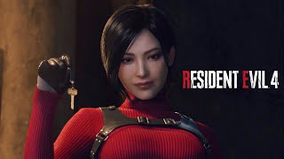 All Ada Wong Full Cutscenes - RESIDENT EVIL 4 REMAKE (PS5) 4K