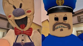 Funny moments in Ice Scream VS Roblox | Funny Moments experiments With Rod |FIGCH Funny|