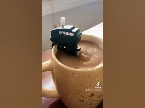 Boat Motor Coffee Stirrer