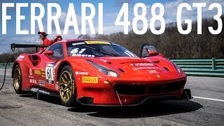 Ferrari 488 GT3 On the Track