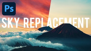 Photoshop 2021: SKY Replacement Tool - Replace Any SKY in Seconds!