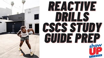 Reactive Drills CSCS Prep | Show Up Fitness NSCA
