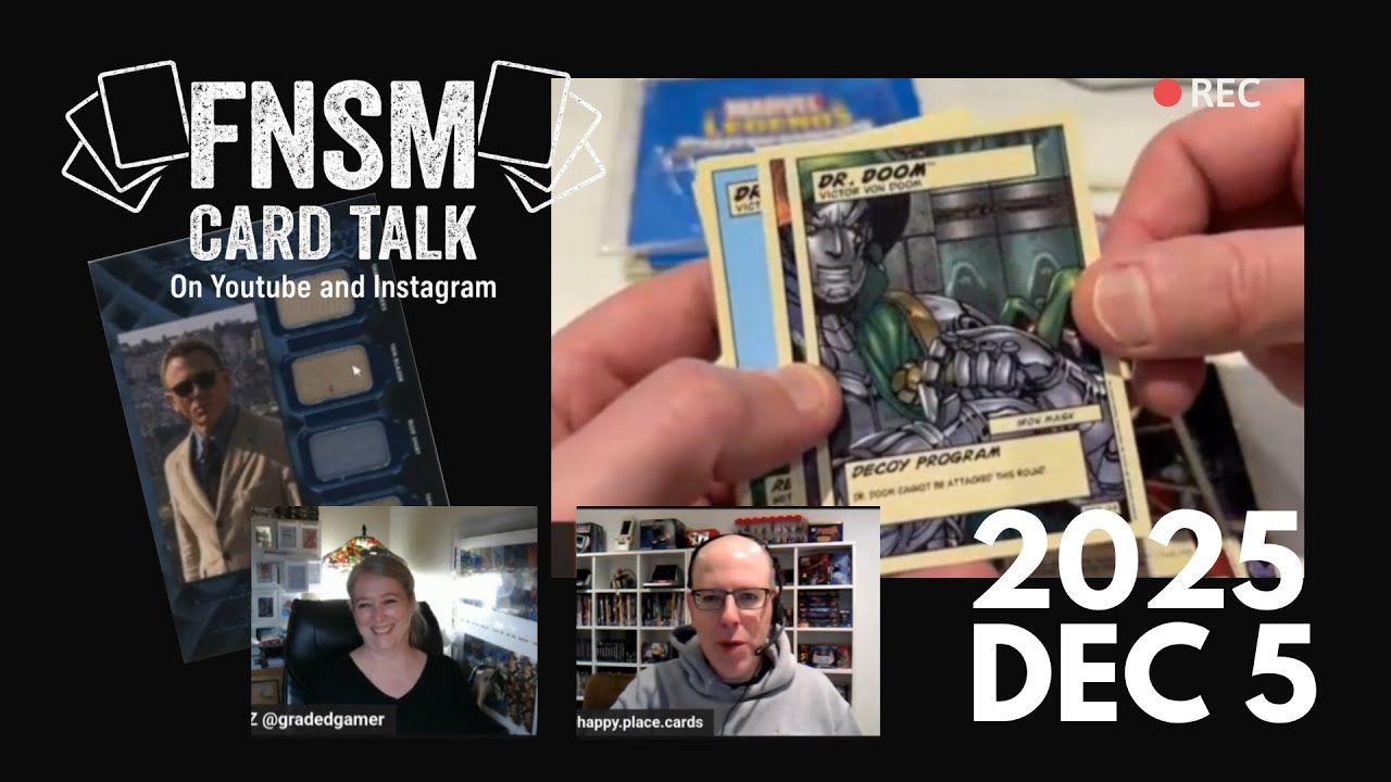 FNSM Podcast 22 James Bond No Time To Die and A Peek Inside The Promo Binder!