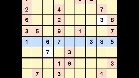How to Solve New York Times Sudoku Hard April 6, 2022