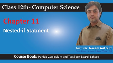 ICS Part-2 Chapter 11 Topic Nested-if #Programming #Nested-if