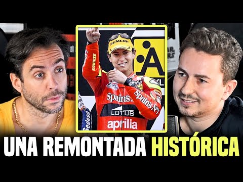 Jorge Lorenzo recuerda su MÍTICA remontada de 29 puntos para ganar su primer Mundial