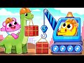 My Construction Vehicles Build A Park Funny Song For Baby Nursery Rhymes By Toddler Zoo mp3