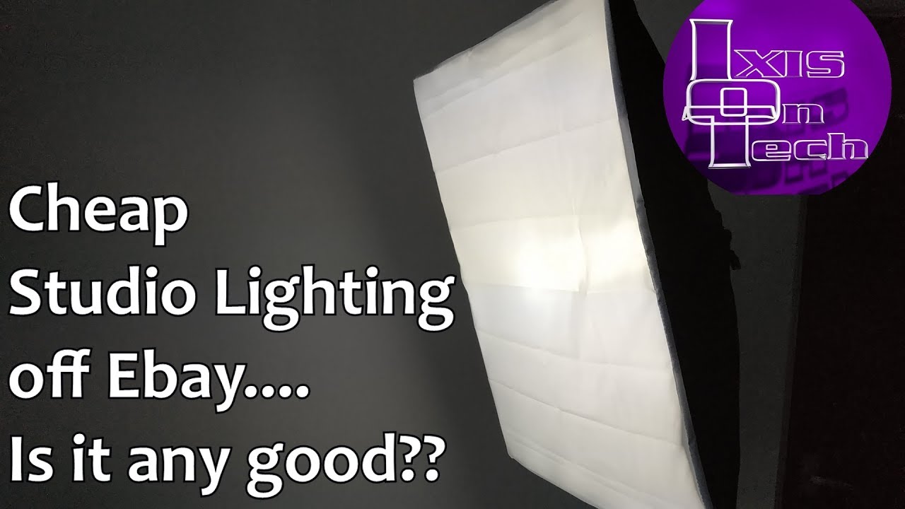 Cheap Studio Lighting off Ebay...Is it any good?? (UK 2019) YouTube