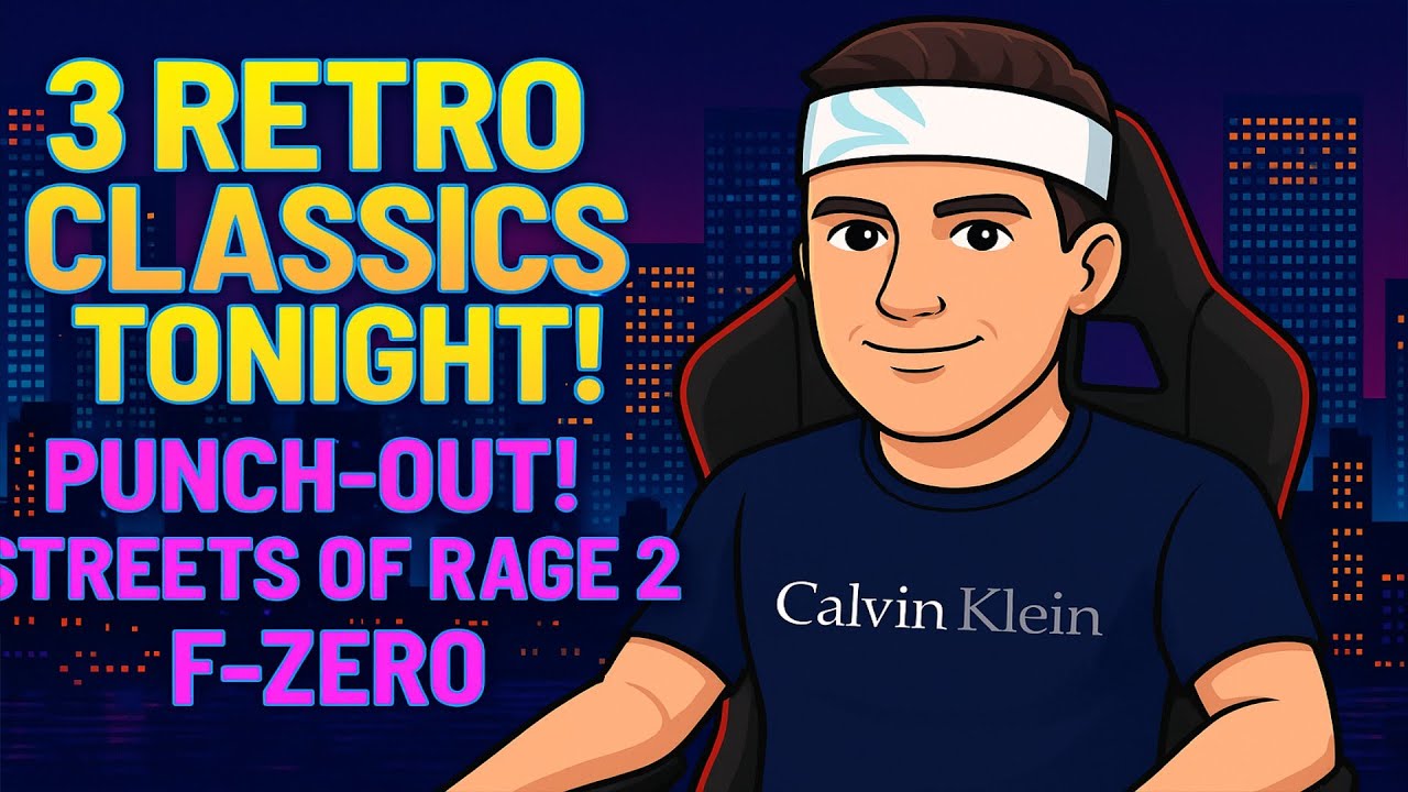 3 Retro Classics in One Stream! Mike Tyson’s Punch-Out!!, Streets of ...
