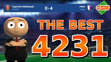 OSM TACTICS - THE BEST 4231 TACTIC