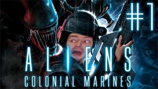 OBCY NA POKŁADZIE!!! | Aliens: Colonial Marines (CO-OP) #1