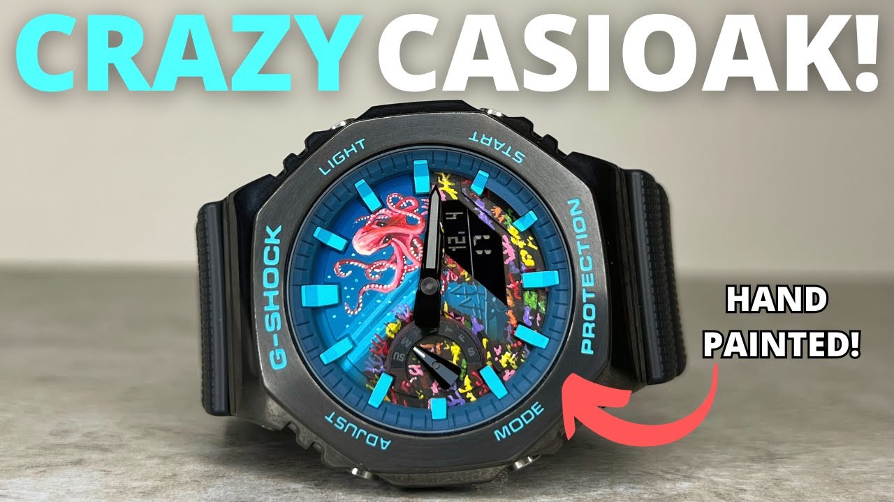 Introducing our Casio G-Shock CasiOak Jellyfish Limited Edition – IFL  Watches