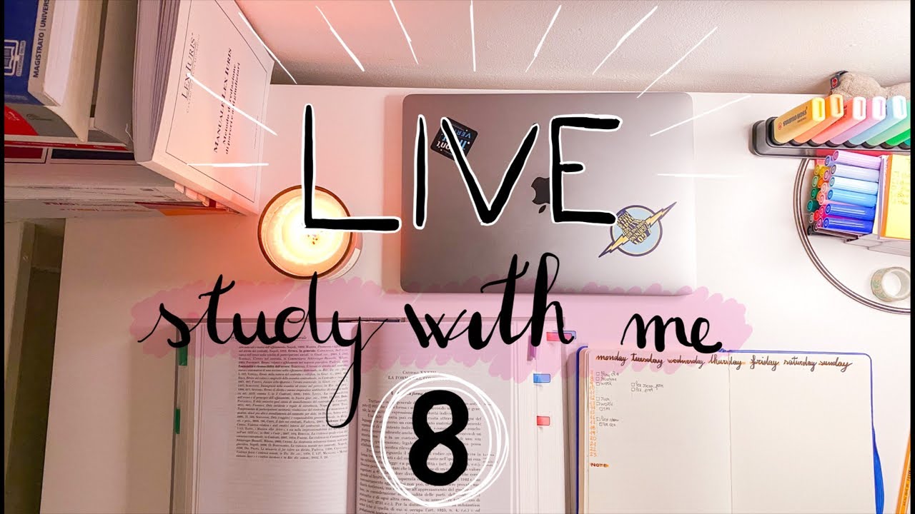 Live study with me n. 8 (2 ore)