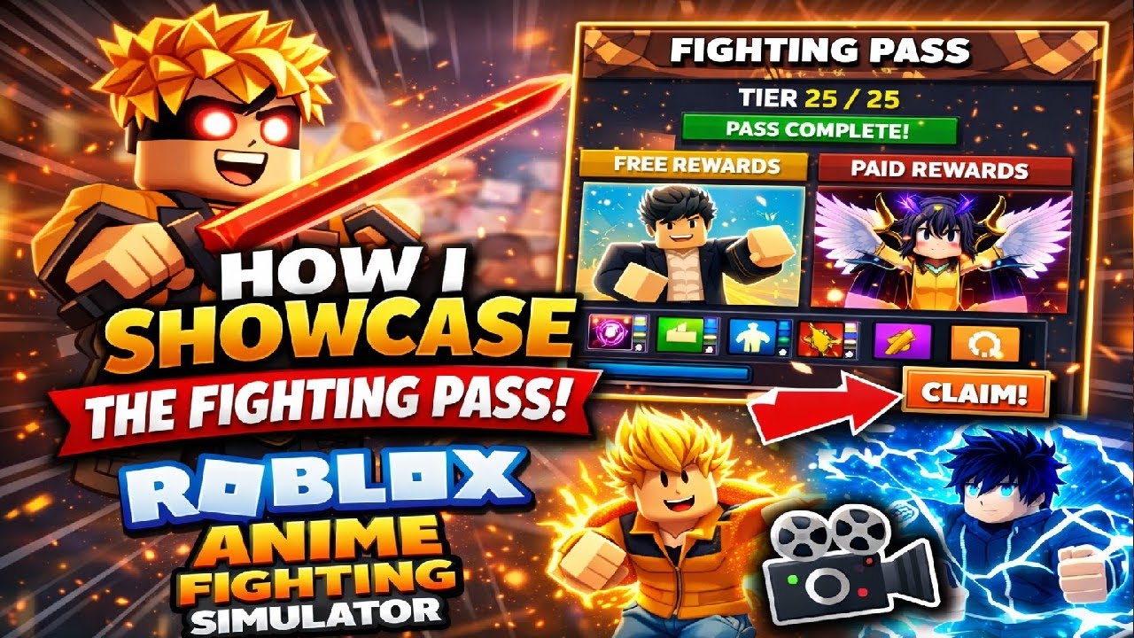 *NEW* Fighting Pass Champions Showcase In Anime Fighting Simulator ...