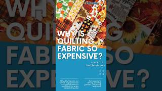 Why Is Quilting Fabric So Expensive?&quot; Unraveling the Mystery | #shorts