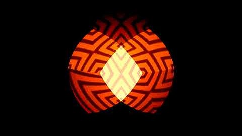 The surface of a leech lattice created by Fibonacci spheres