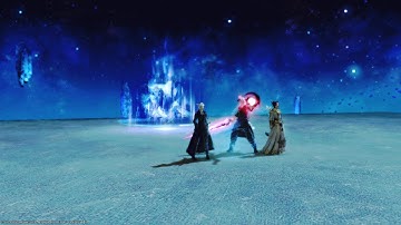 Final Fantasy XIV - 3 Player Shinryu Kill (15% Echo Level 80 Unsync) RDM PoV