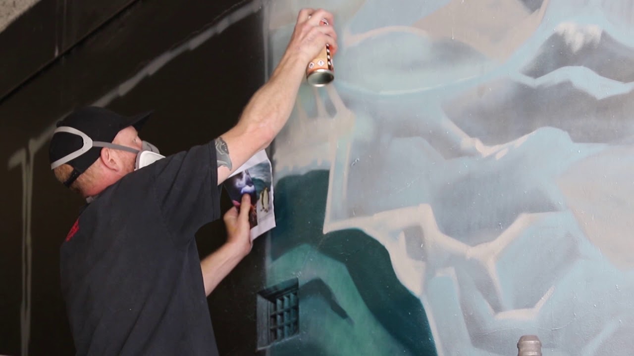 Day One — Antarctic Mural in Hobart for CCAMLR