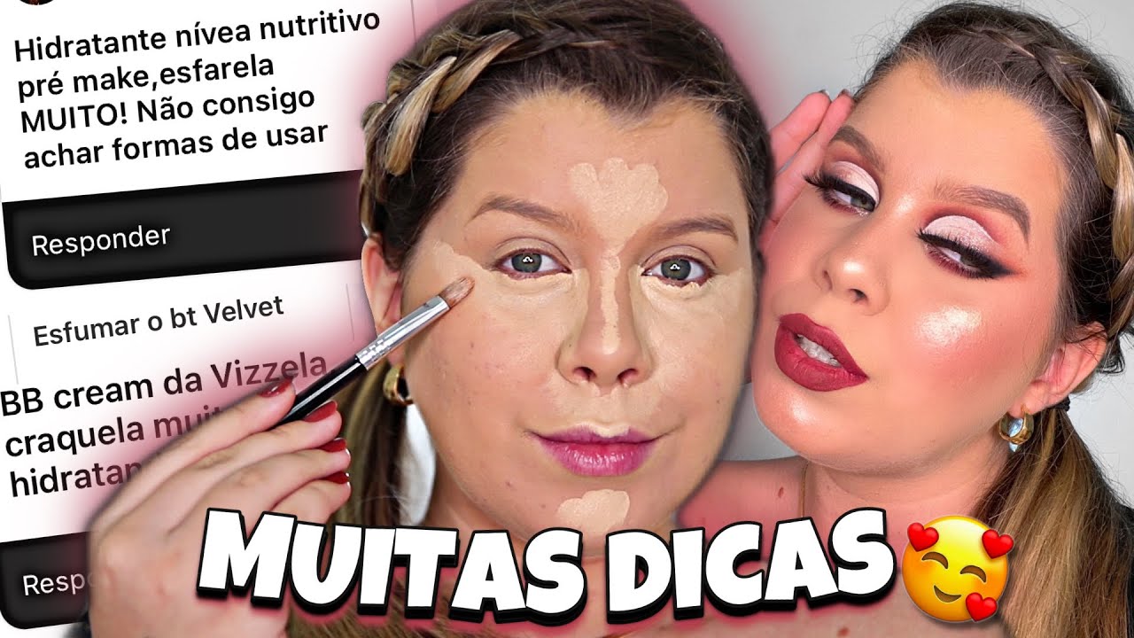 Resolvendo as DIFICULDADES  de vocês com *PRODUTOS DE MAKE*