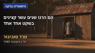 הם הרגו שנים עשר קצינים בשקט, אחד אחד| מרד סוביבור