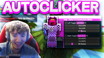 TOXIC Bedrock Player caught AUTOCLICKING in a Screenshare!