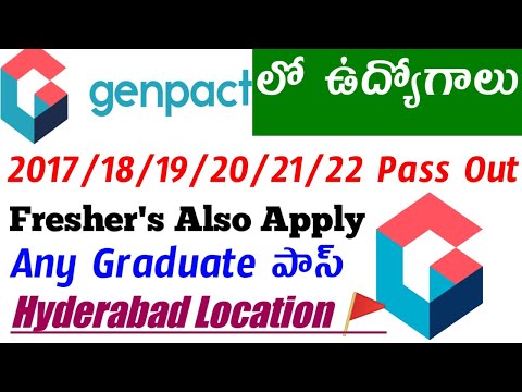 Genpact Hiring | Genpact Latest Jobs 2022 | Genpact Jobs For Freshers | Genpact Virtual Job Fair