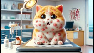 Cute Cats like Hot Food and get Pimples 😭🔥🌶 #cat #cute #aicat
