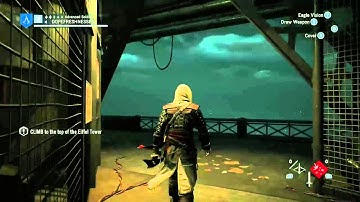 ASSASSINS CREED UNITY CLIMBING THE EIFFEL TOWER