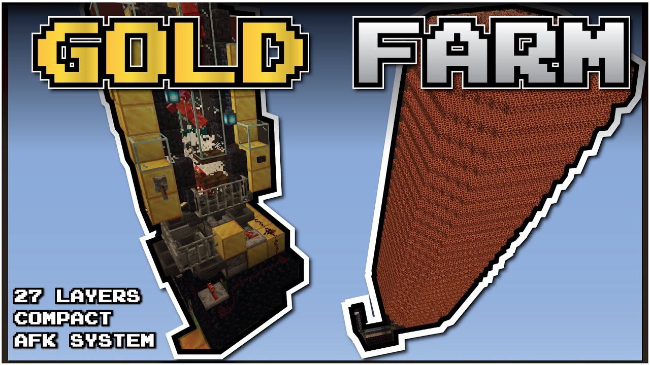 Gold Farm Minecraft Schematic