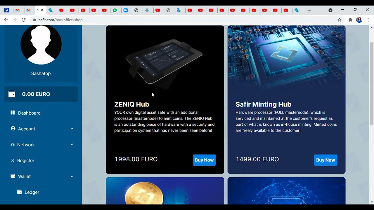 ✅ SAFIR GLOBAL - ОБЗОР КАБИНЕТА