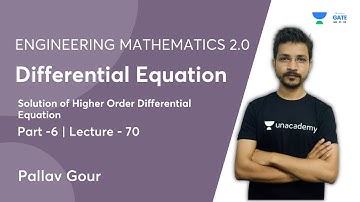 Solution of Higher Order Differential Equation -8 | Differential Equation | GATE 2022