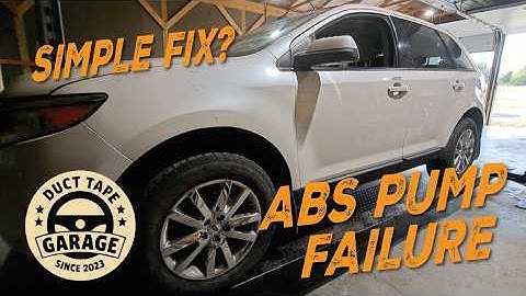 Ford Edge ABS Light, Traction Light, and No Brakes - ABS Module programming with FORscan