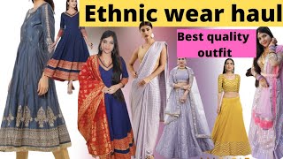 ETHNIC WERE HAUL | Karwa chauth special | saree, lehenga, anarkali | Kavindra