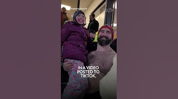 Jason Kelce Helps a Young Fan Meet Taylor Swift