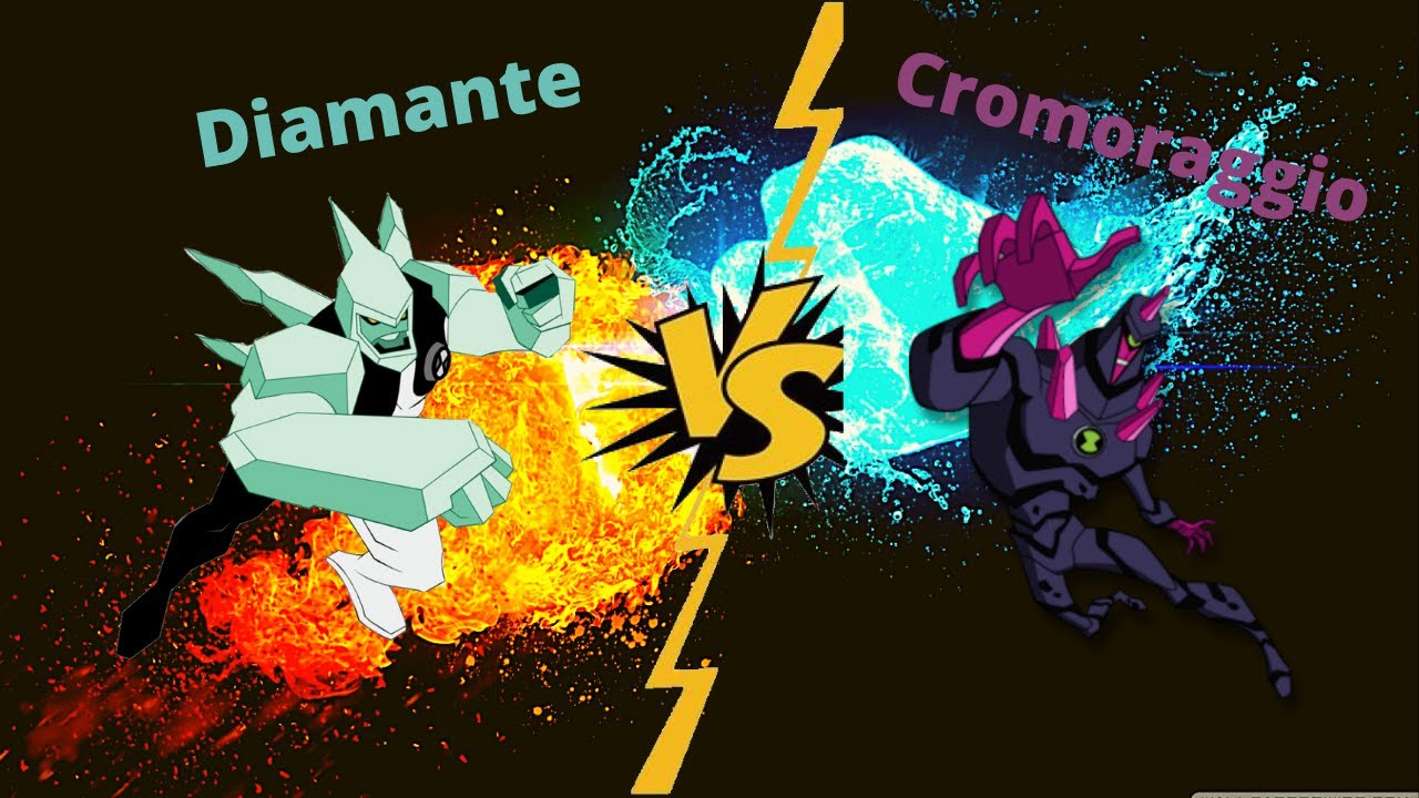 Ben 10 - Diamante vs Cromoraggio Confronto tra Alieni (ITA)