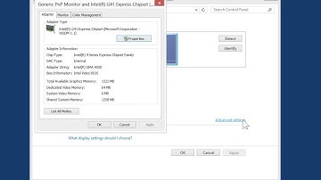 Windows 8.0 Professional - Change the Monitor Refresh Rate