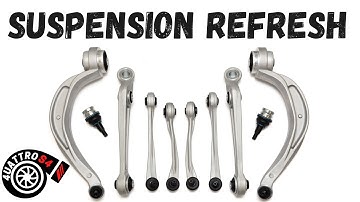 Audi B5 S4 Upper and Lower Control Arm Install