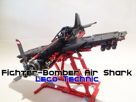 Aircraft Fighter-Bomber Air Shark Lego Technic / Самолет Истребитель ...