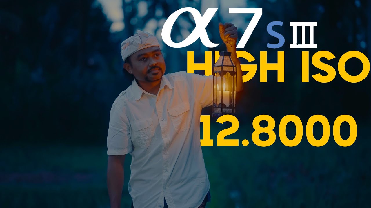 Amazing camera test high iso 12 800 sony a7s3 youtube