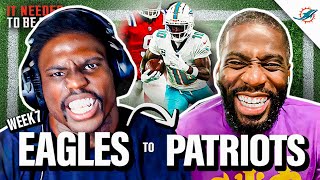 Tyreek Reacts to Eagles Game, Patriots vs. Dolphins, and Stephen A. Smith saying 