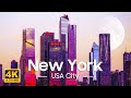 New york 4k u relaxing piano music beautiful urban landscape  ease mind reduce stress
