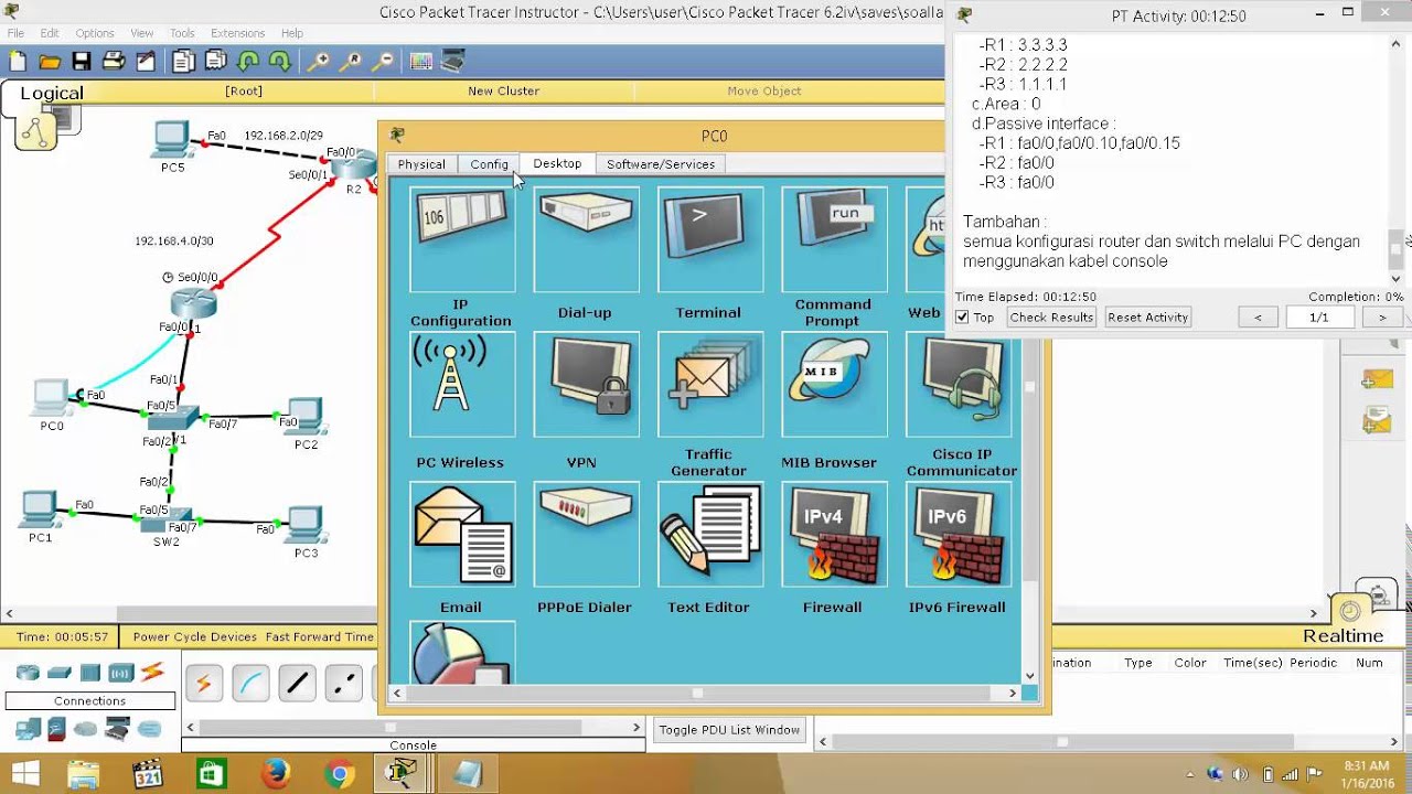 Contoh Soal Latihan CCNA R S 2 YouTube Contoh Soal Latihan CCNA R S 2 YouTube