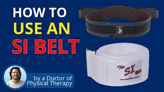 RIGHT Way to Use SI Belt for Sacroiliac Joint Pain