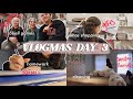 sunday reset routine + christmas shopping!! || vlogmas day 3