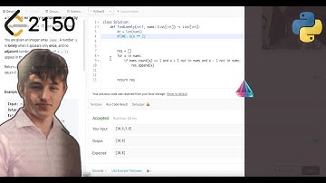 Leetcode 2150. Find All Lonely Numbers in the Array
