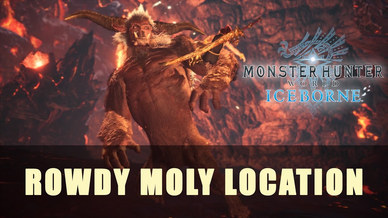 MHW Iceborne: Rowdy Moly Endemic Life Location - YouTube