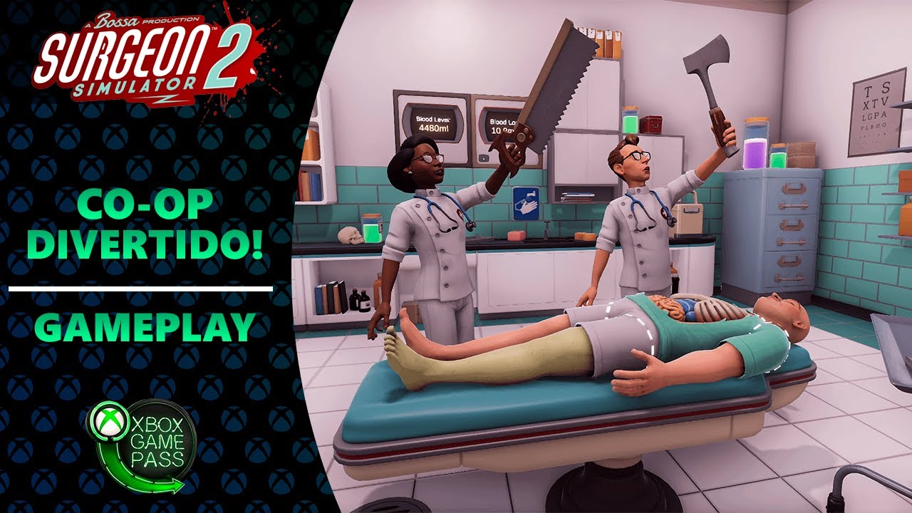 SURGEON SIMULATOR 2  JOGO COOP PARA ATÉ 4 PESSOAS PT-BR 