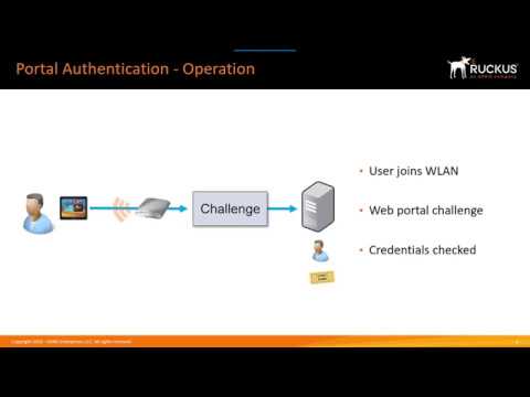 Ruckus SmartZoneOS5 Administrator Demonstration: Web Authentication Portals