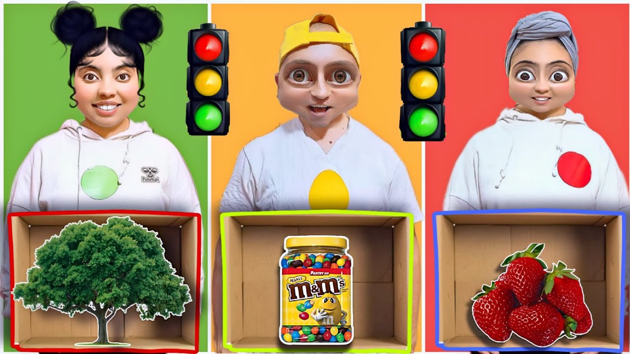 تحدي 💪 إشارة المرور 🚦 | مقالب تحديات الالوان | البهريز