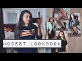 MODEST LOOKBOOK| GIVAWAY | Casual/Formal modest outfits